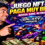 🚀NUEVO JUEGO NFT PAGANDO MUY BIEN en 2026💥Galaxy Mines NFT