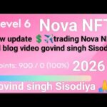 New update 💲✈️trading Nova NFT vairl blog video govind singh Sisodiya