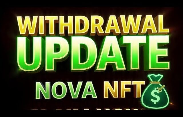 Nova Nft Live Mitting Video Today Nova Nft Sunday Special Live Mitting Nova Nft Cash Withdrawal News