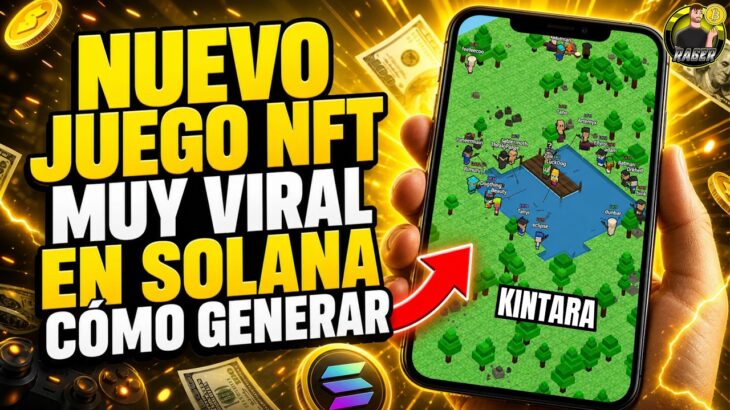🚀 Nuevo Juego NFT VIRAL estilo PIXELS con RECOMPENSAS DIARIAS💥💥Tutorial Cómo Generar💥Kintara