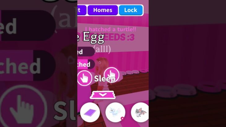 Omg!! My dream pet!! 🐢🥚 #adoptme #notfortrade #roblox #nft #fyp #fypシ #smallyoutuber