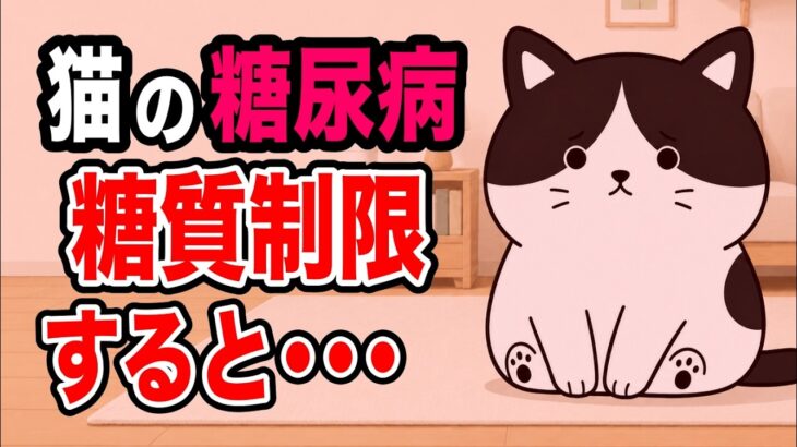 糖尿病の猫に糖質制限するとこうなります・・【猫の食事がわかる本㊿ P202】