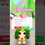 POV: ⚠️”NFT”⚠️PETS IN ADOPT ME!