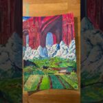 Pen drawing epic highland #colorfuel #colorfuelartstudio #nft