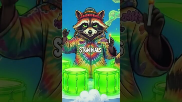 Rasta Rocky Banging on The Drums All Day #crypto #nft #music #cannabiscommunity