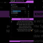 🕷️ Spider-Man SR voted favorite NFT on VeVe
