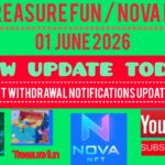 TREASURE NFT FUN // NOVA NFT NEW UPDATE TODAY WITHDRAWAL RELATED INFORMATION UPDATE VIDEO NOVA NFT