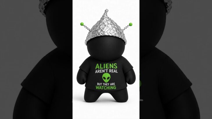 The conspiracy blob has joined the gang. #crypto #memecrypto #memcoin #solana #nft #trading #shill