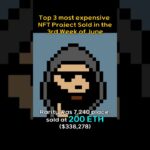 Top 3 most expensive NFT Project sold in the 3rd week of May #BAYC, #CRYPTOPUNKS, #AZUKI
