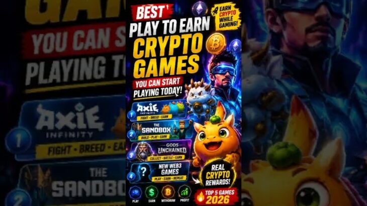 Top Web3 Games 2026 That Pay Real Crypto Rewards | Bangla