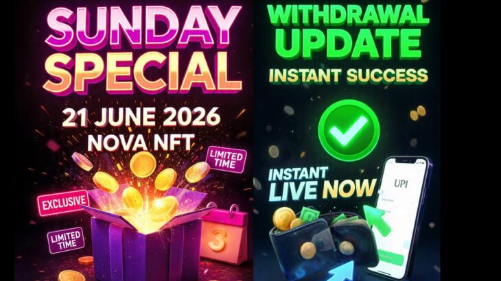 Treasure Nft Fun // Nova Nft Live Mitting Video Nova Nft Sunday Special Live Mitting Today Good News