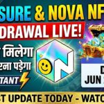 Treasure Nft New Update || Nova Nft Tuft Listing Update || Nova NFT withdrawal Update Today 21 June