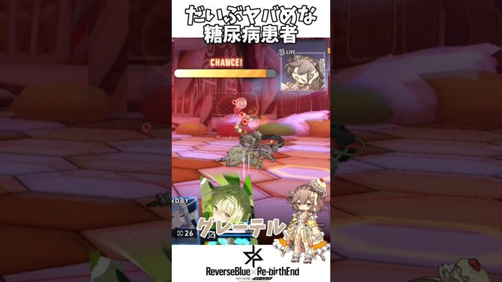 【リバリバ】糖尿病XIII型のグレーテルがかわいい #リバースブルーxリバースエンド #リバリバ #グレーテル