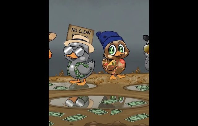 Yucky ducks patrolling the swamps #yucky #duckworld #nft #nfts #swamp