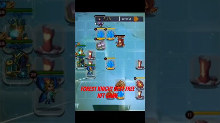forest knight best free nft game ever sanctum lvl 56!