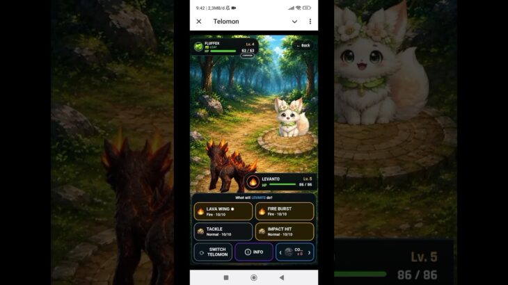telomon nft game like pokemon telegram game link on comment