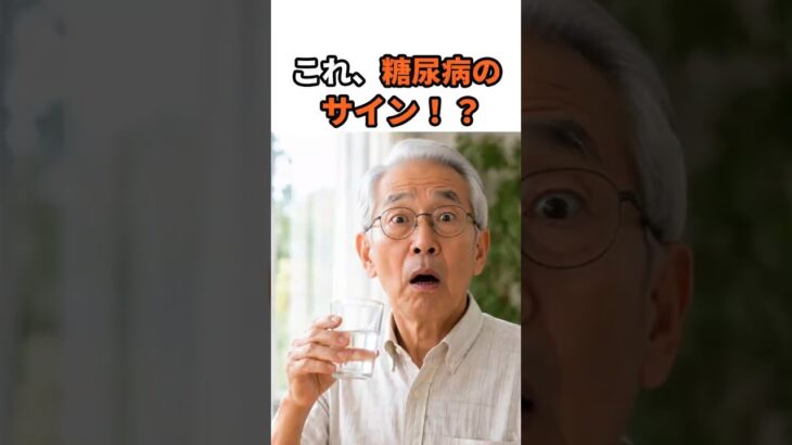これ、糖尿病のサイン！？#糖尿病 #糖尿病予防 初期症状