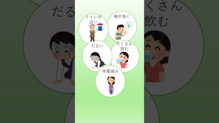 糖尿病の症状