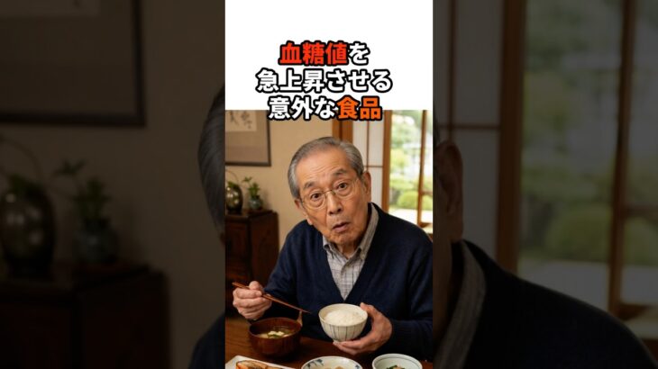 実は血糖値を上げる意外な食べ物 #血糖値 #糖尿病予防