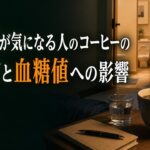 糖尿病が気になる人のコーヒーの 飲み方と血糖値への影響