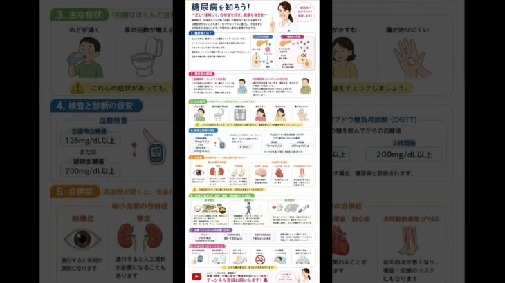 【食べ過ぎると…】 #糖尿病 #看護師