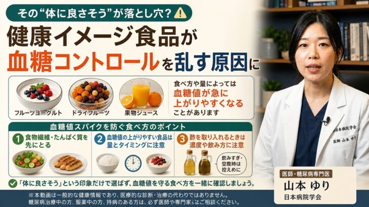 健康食品の落とし穴血糖値が急上昇する理由