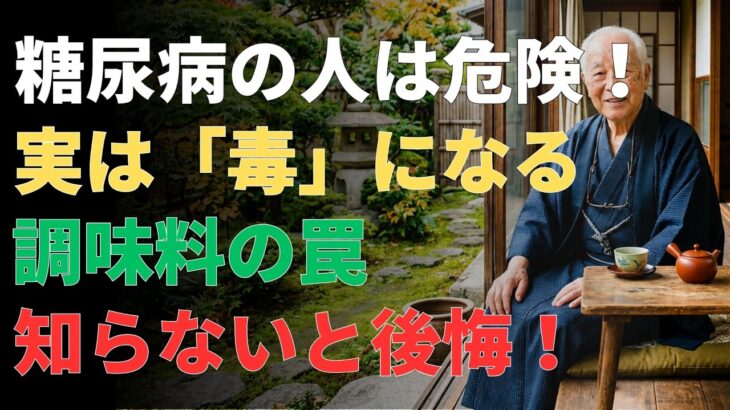 老後健康を守る糖尿病対策｜調味料とスパイスの正しい知識で老後健康を改善🌿