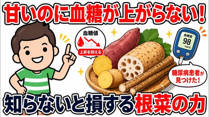 「甘いのに血糖が上がらない」——糖尿病患者が見つけた禁断の根菜