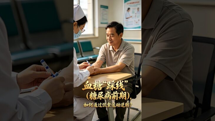 血糖“踩線”（糖尿病前期），如何通過飲食運動逆轉？