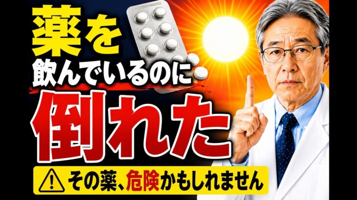 糖尿病の薬を正しく飲んでいるのに、夏に倒れる理由があります