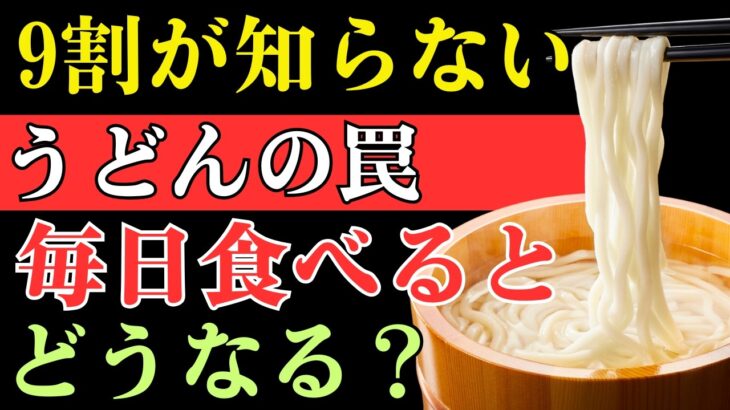 【警告】毎日うどんを食べ続けた末路…糖尿病の恐ろしい真実とは｜健康長寿【ゆっくり解説】