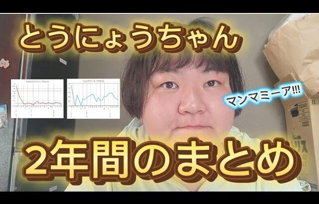 【糖尿病】２年間の数値をグラフにしてみたよ！