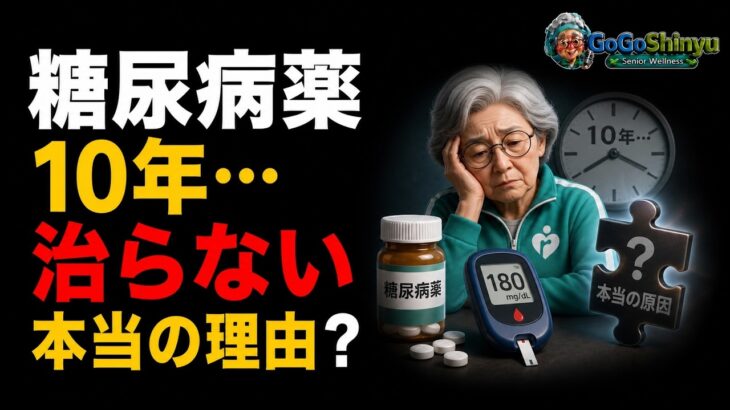 糖尿病薬10年… 治らない本当の理由？