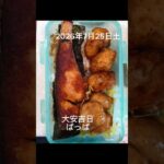 #糖尿病弁当#パパ弁当#時短10分#鮭おかかのり弁当#牛カルビとズッキーニの紅しょうがのせ焼肉弁当#shorts
