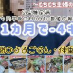 19.【1カ月半ぶりのHbA1c数値報告-糖尿病内科受診-ゆる糖質制限ダイエット1週間のおうちごはん-体重公開】2型糖尿病むちむち主婦のダイエットVlog