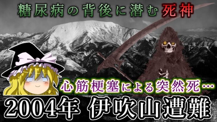 糖尿病の背後に潜む死神…心筋梗塞が引き起こした2004年伊吹山遭難事故をゆっくり解説 #87