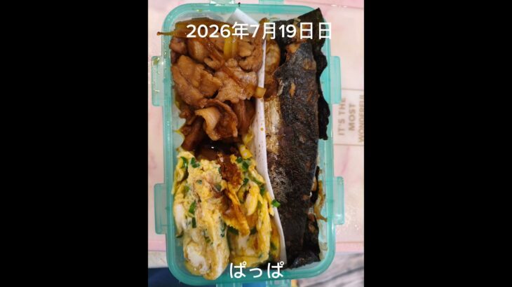 #糖尿病弁当#パパ弁当#時短20分#さばおかかのり弁当#牛カルビとズッキーニの焼肉弁当#shorts