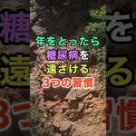 年をとったら糖尿病を遠ざける3つの習慣　#名言 #雑学 #知恵 #開運