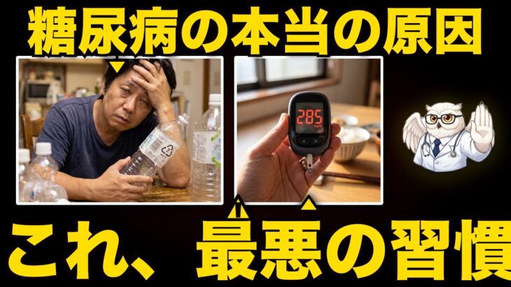 【医者が警告】糖尿病、こうなります。本当の原因3つ｜ラファエル先生の3分カルテ#4