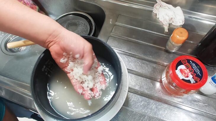 4Lスイカ切ったり豚キムチ作る糖尿病の品格あるお料理記録 COOKING LIVE ASMR