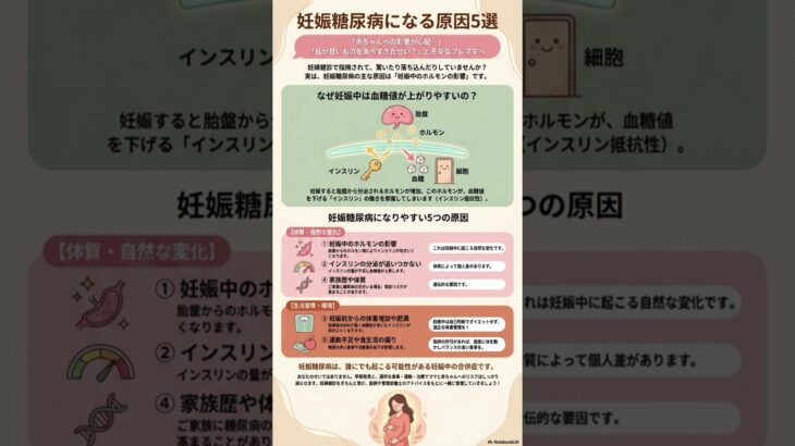 『妊娠糖尿病になる原因5選』山口市　小郡　まもる整体サロン新山口店