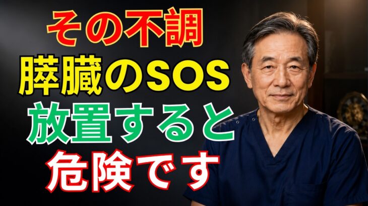 膵臓が壊れる前に現れる危険サイン5選⚠️ 糖尿病・膵臓がんを防ぐための今日からできる習慣 | 老後の健康