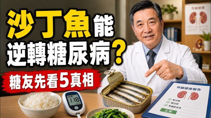 一罐沙丁魚能「逆轉」糖尿病？糖友與腎友一定要知道的5個真相！