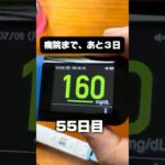 55日目の記録。診察まで、あと３日 #ダイエット #糖尿病 #血糖値
