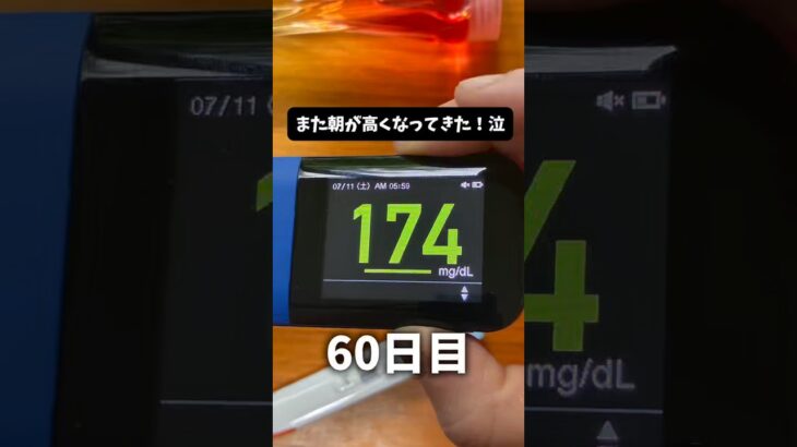 60日目の記録 #糖尿病 #ダイエット