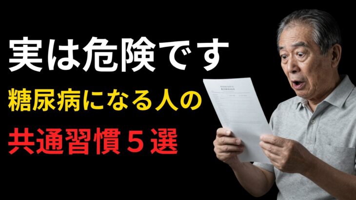 【警告】糖尿病になる人は必ずやっている…60代が知らない危険習慣7選