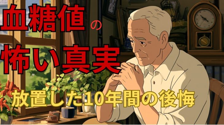 【糖尿病予備軍の怖い真実】64歳が10年間放置して後悔した血糖値の話｜糖尿病予防シリーズ第1回
