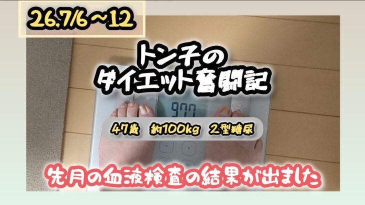 【糖尿病】トン子のダイエット奮闘記⑲【体重98.6k/脂47.7】