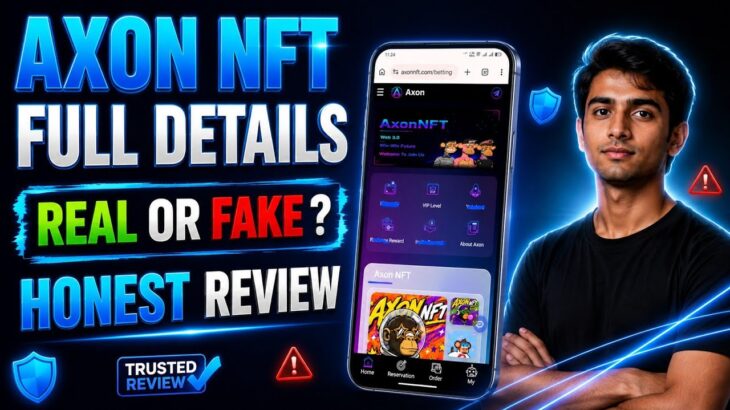 AXON NFT | AXON NFT EARNING PLATFORM | AXON NFT REAL OR FAKE | AXON NFT NEW UPDATE | AXON NFT REVIEW