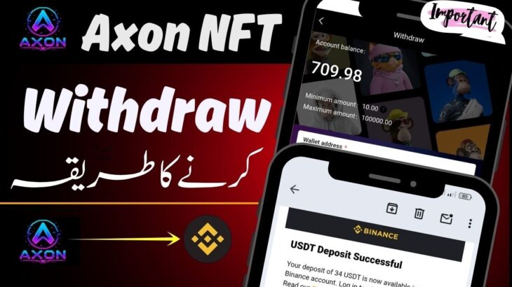 Axon NFT Withdraw || Axon NFT Withdraw Update || Axon NFT to Bininance Withdraw || Withdraw Axon NFT